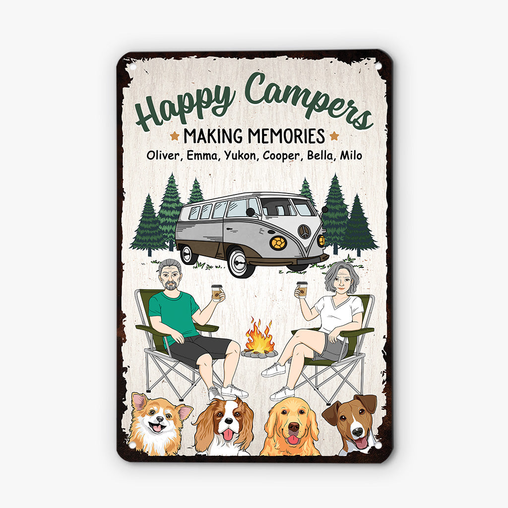 4051EUS2 personalized camping signs_ unique gifts for dog lovers_ 4051E840C