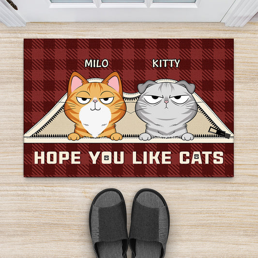 4061DUS2 personalized gifts for cat lovers cat doormats funny_ 4061DKQ0D_1cb2428e 171f 4d78 8476 757695179180