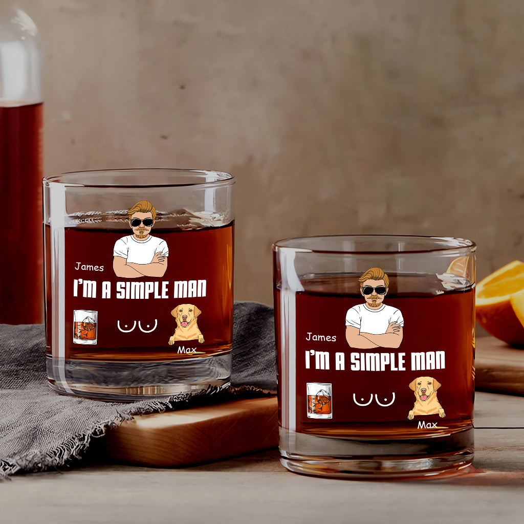 4063IUK2 personalized dog dad gifts funny whiskey glass for men 4063I5L8C_79479a93 c5c2 424f 967f 64466aa30ea4