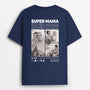 4065AUS1 custom super mama shirt with photo_ sentimental gifts for mom_ 4065ATM5A