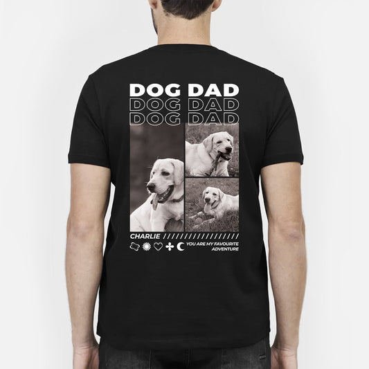 4065AUS2 customized dog t shirts with photo unique dog owner gifts 4065ATM5C