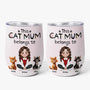 4071TUK1 personalised this cat mum belongs to wine tumbler 4071T8I0D