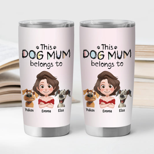 4071TUK2 personalised this dog dad belongs to 20oz tumbler 4071T8I0C