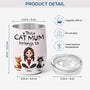 4071TUK3 personalised this cat mum belongs to wine tumbler 4071T8I0D