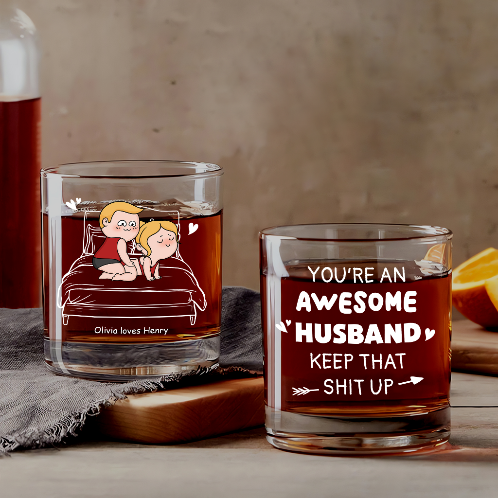 4086IUS1 personalized whiskey glass funny gifts for couples_ 4086IKL8G