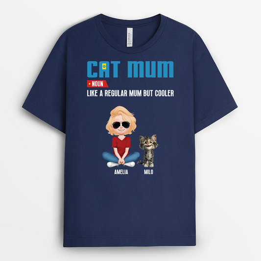 4091AUK2 personalized cat shirts for humans funny cat dad gifts 4091A5N0D