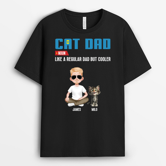 4091AUS1 personalized cat shirts for humans funny cat dad gifts 4091A5N0D