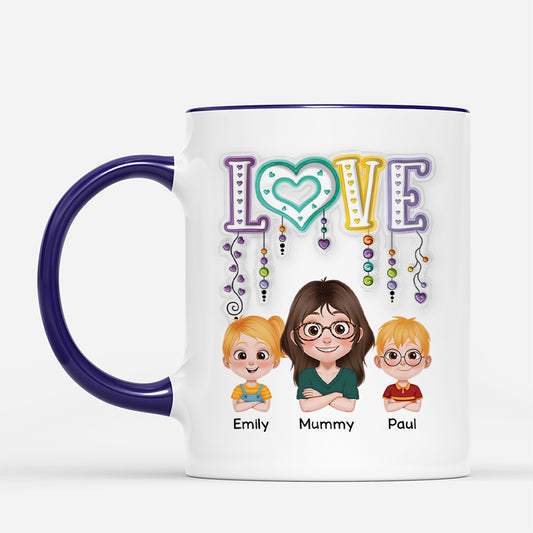 4096MUS4 3d printing effect personalized grandma mug mothers day gifts for grandmothers 4096M5Q0A