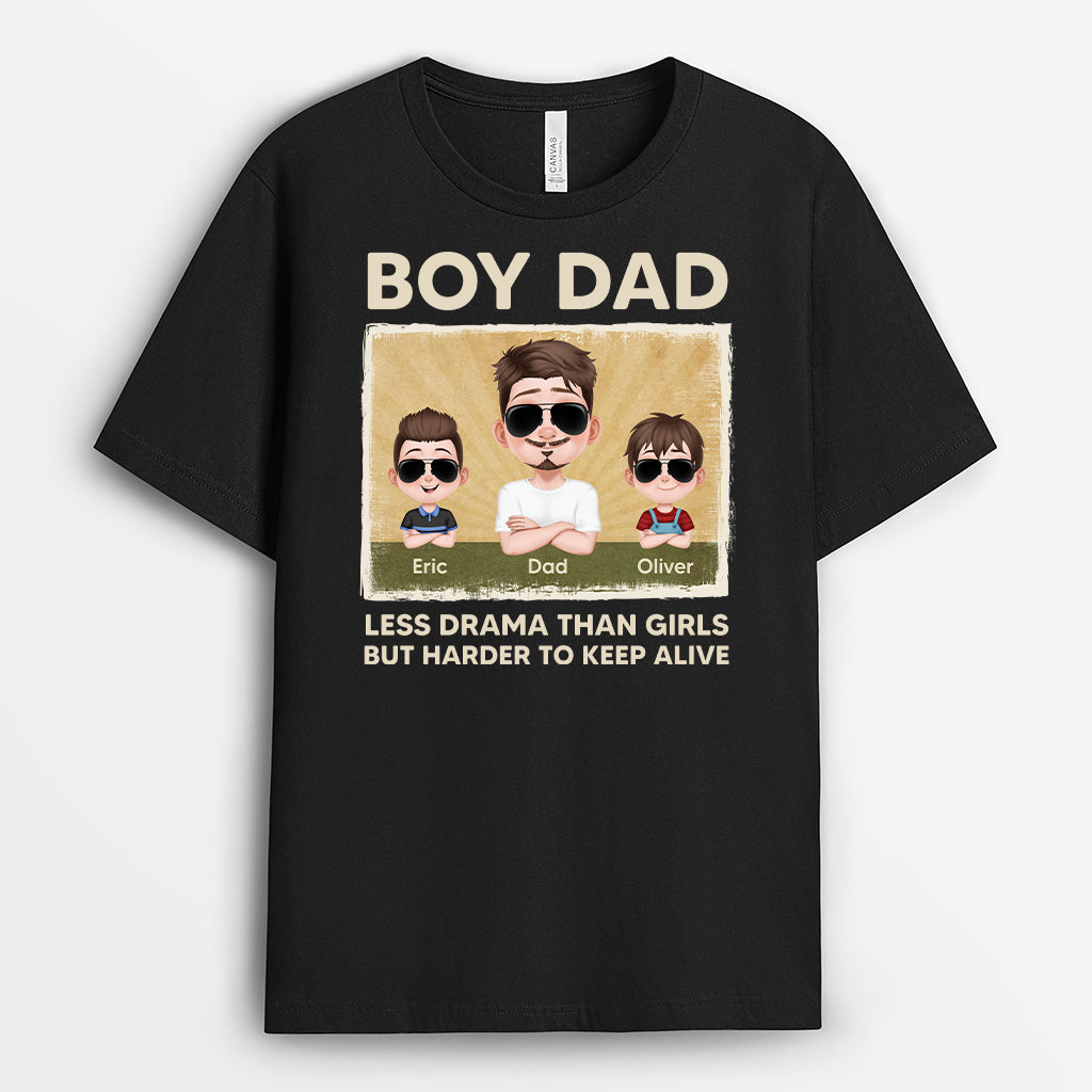 4101AUS4 personalized gifts for dad from son_ custom boy dad shirt_s 4101A8Q0B