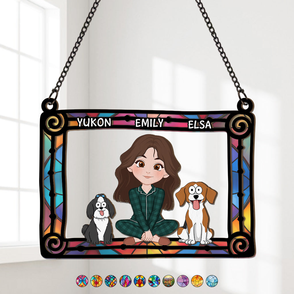 4102UUS1 customized dog gifts for owners window hanging suncatchers_ 4102U8L8C