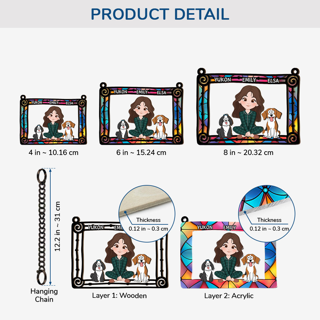 4102UUS3 customized dog gifts for owners window hanging suncatchers_ 4102U8L8C