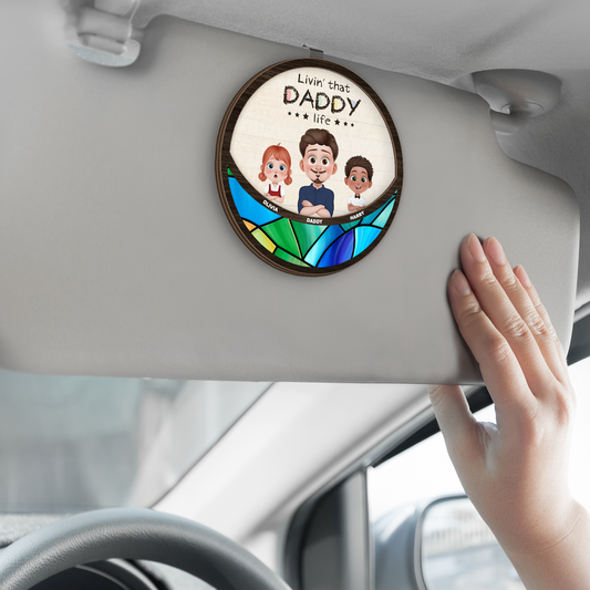 4106GUS2 personalized visor clip_ for car unique gifts for mom grandma 4106GKN0A