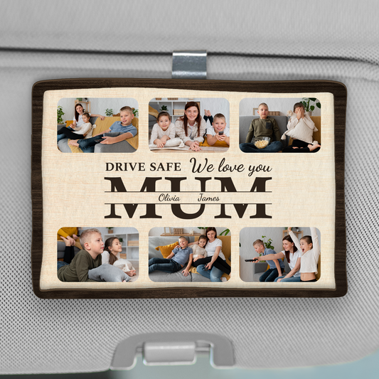 4108GUK1 personalized car visor photo clip_ unique photo gifts for mom_ 4108GKN5A