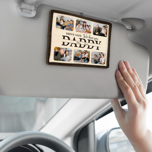 4108GUS2 personalized car visor photo clip_ unique photo gifts for mom_ 4108GKN5A