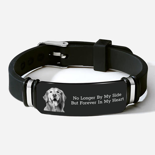 4134JUS1 personalized memorial bracelets_ no longer by my side but forever in my heart 4134J6T5A_132d0527 8531 4845 afef c2cc8a2dd86c