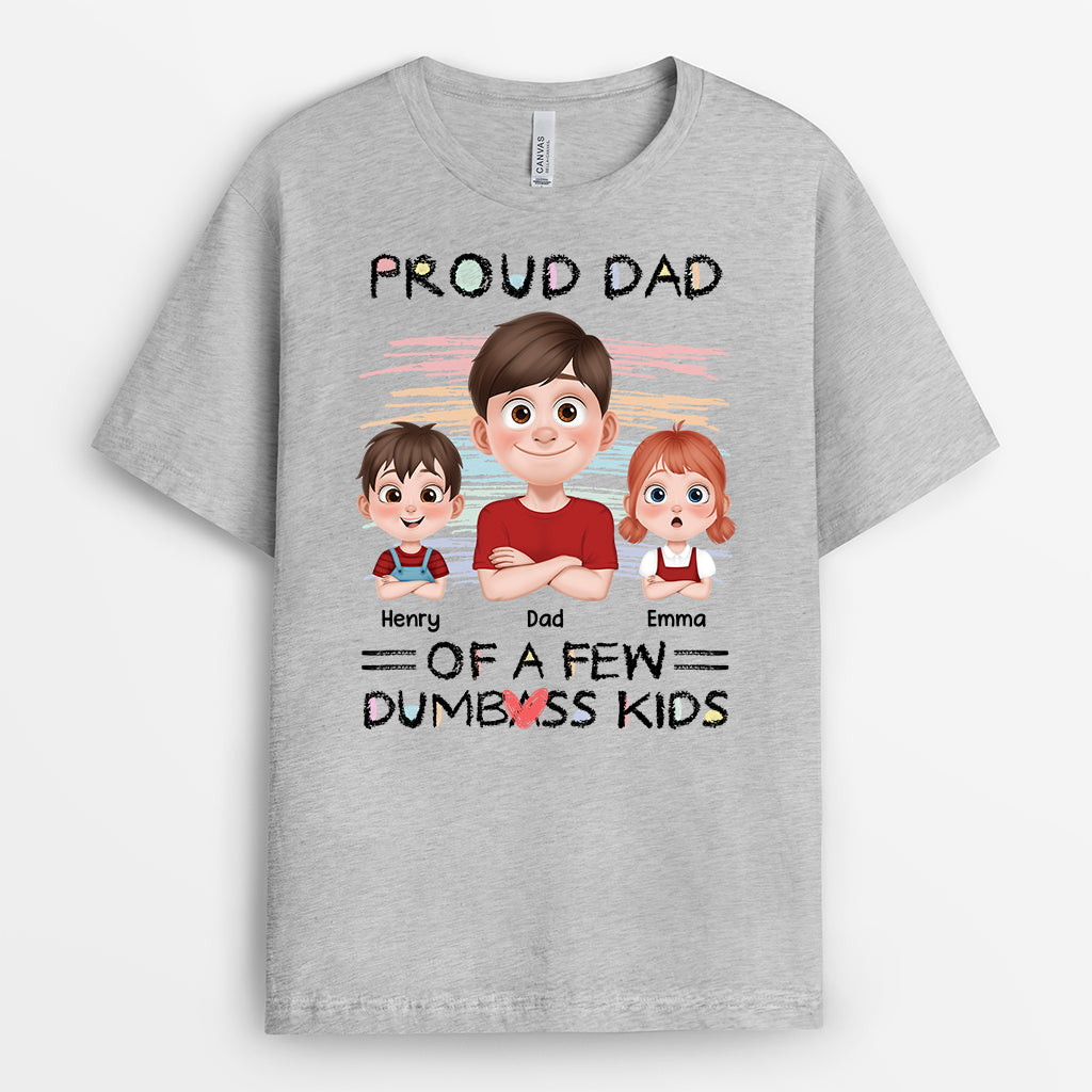 4137AUS3 personalized mom shirts_ proud mom of a few dumbass kids 4137AKQ0A