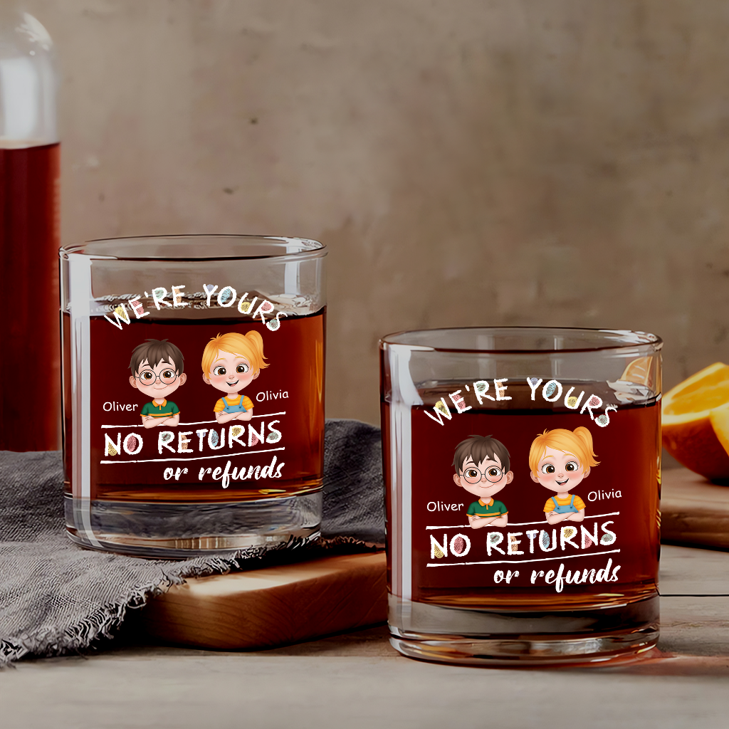 4143IUS1 customized gifts for dad im yours no returns_ whiskey glass 4143I8H0B
