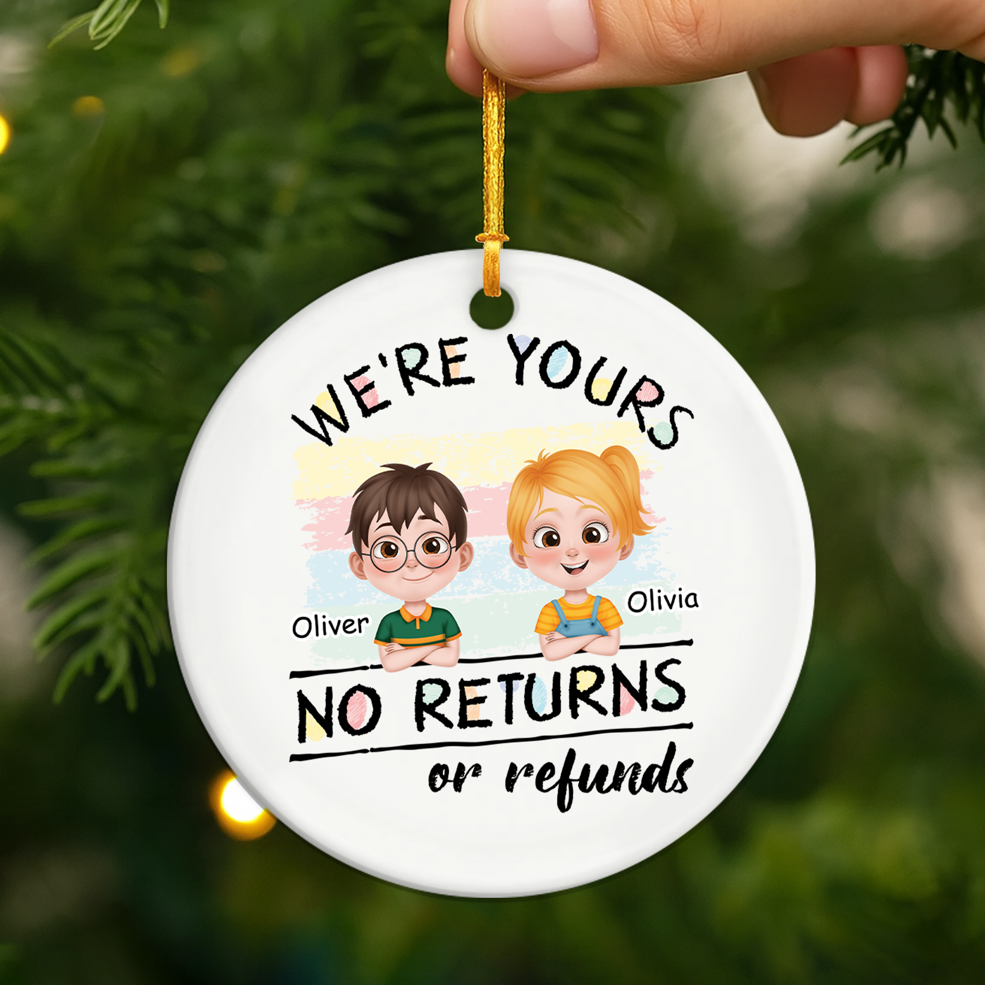 4143OUS2 personalized ceramic christmas ornaments_ funny gifts for dad 4143O8H0B