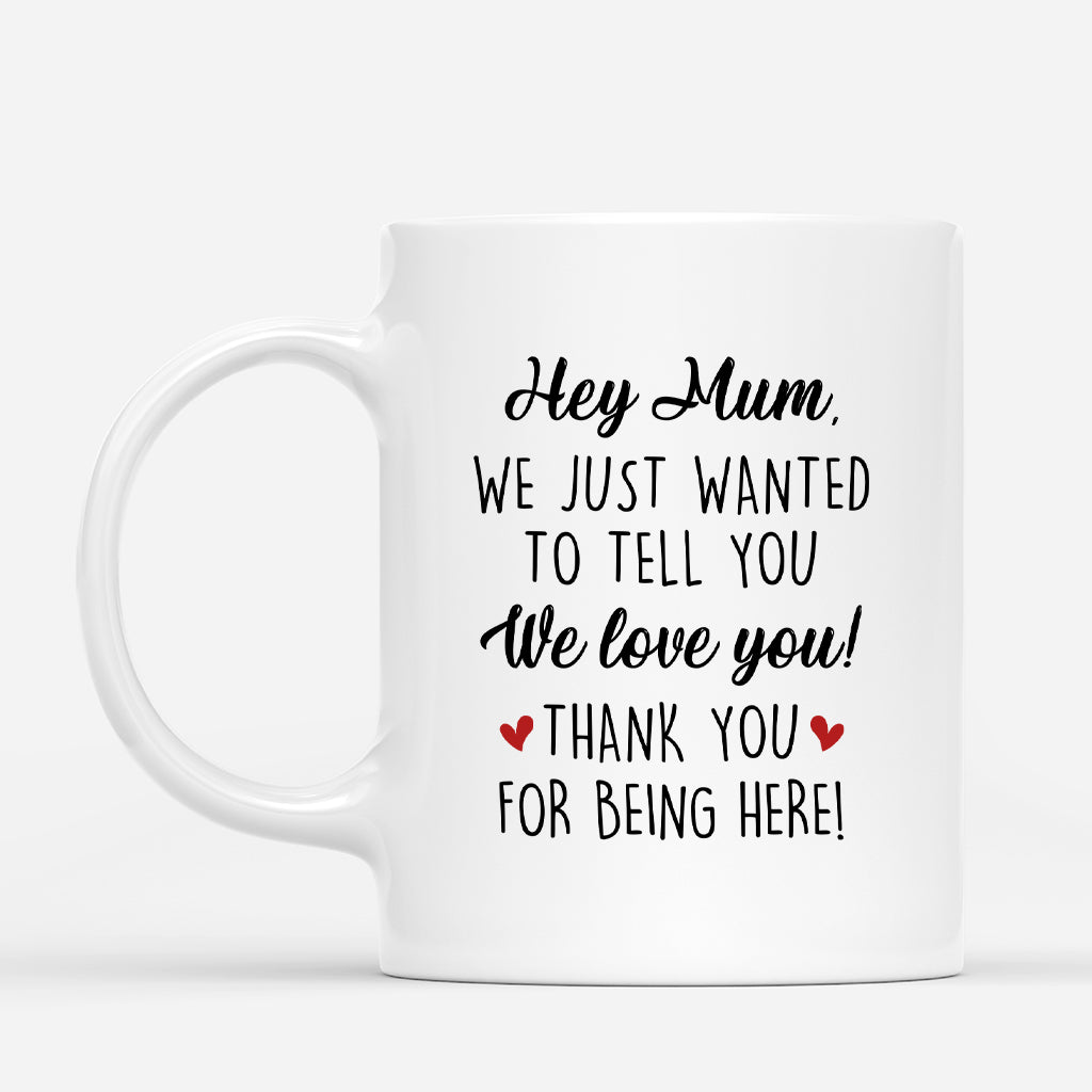4170MUK2 personalised hey mum i just wanted to tell you i love you mug 4170M6I0A