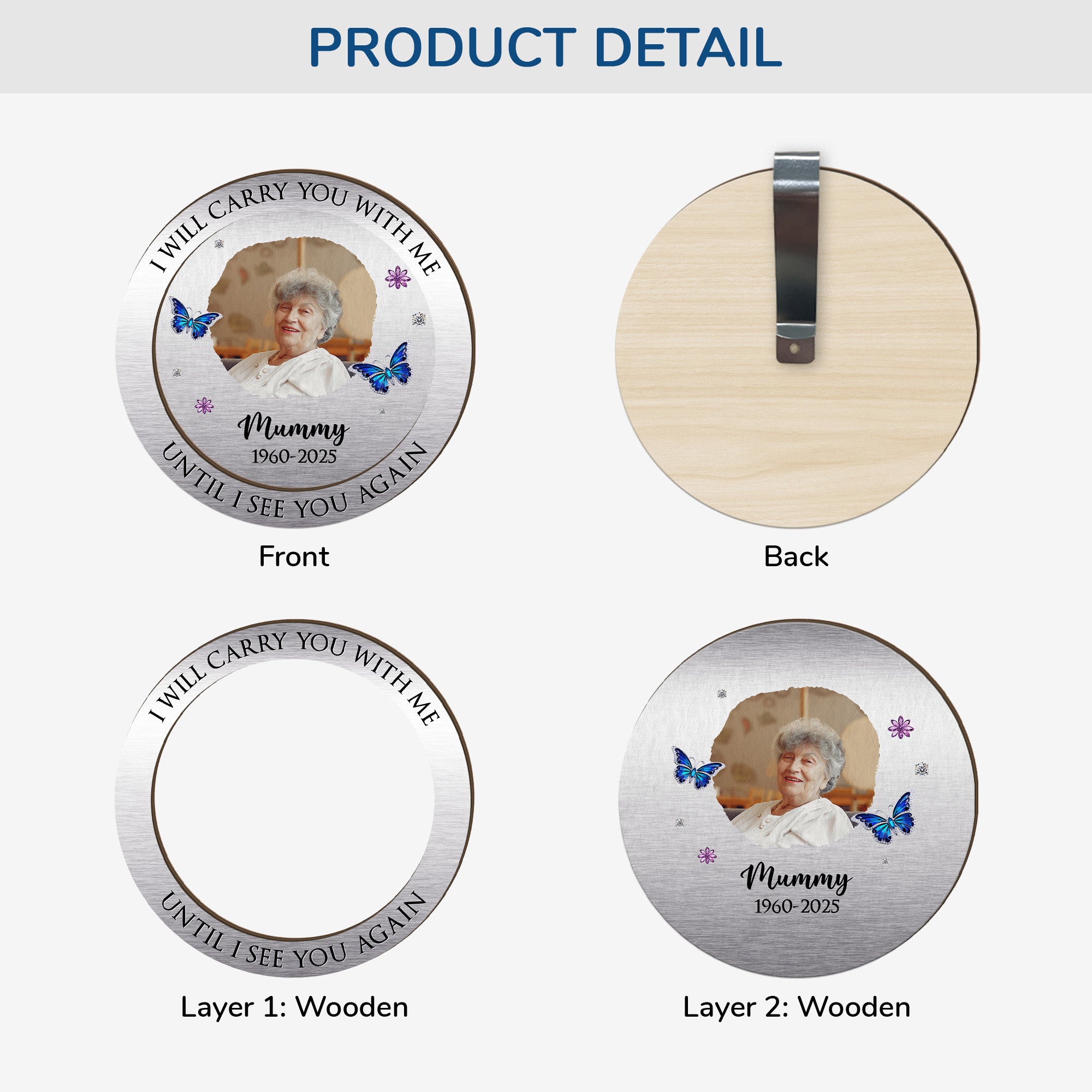 4178GUK3 personalized car visor clip_ memorial gifts for loss of mom 4178GTL5A