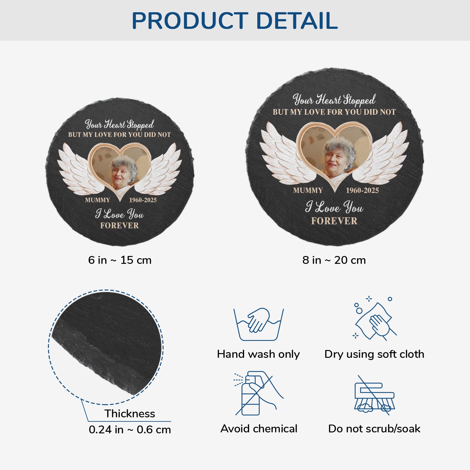 4179QUK4 personalized memorial garden stones_ unique in memory of gifts_ 4179QTL5A