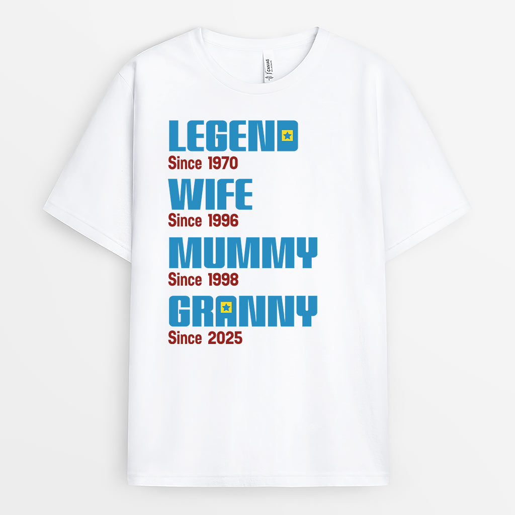 4185AUK1 mothers day gifts personalized t shirts for moms_ and grandma 4185A8L5A