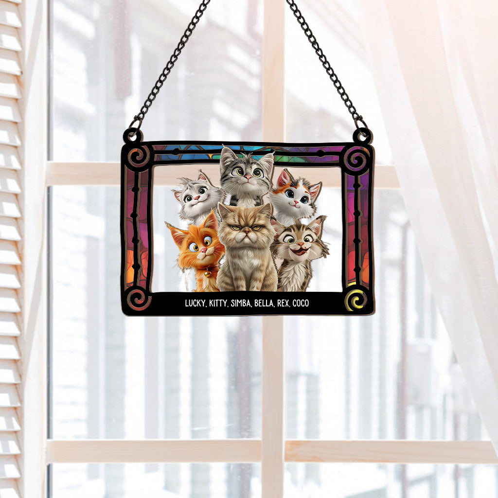 4191UUS2 personalized gifts for cat lovers cute cat suncatcher 4191U9L5D