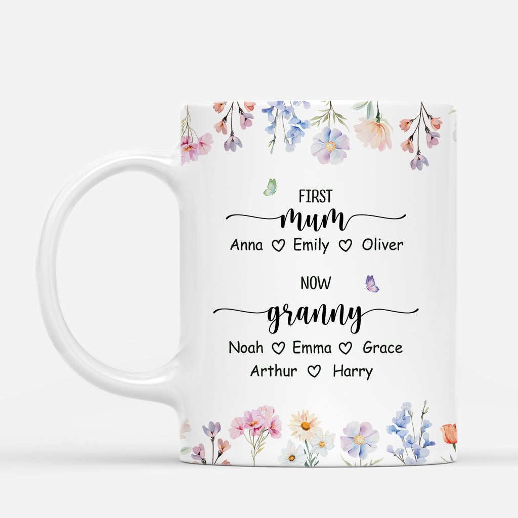 4200MUK1 personalised first mum now grandma mugs 4200M8I5A