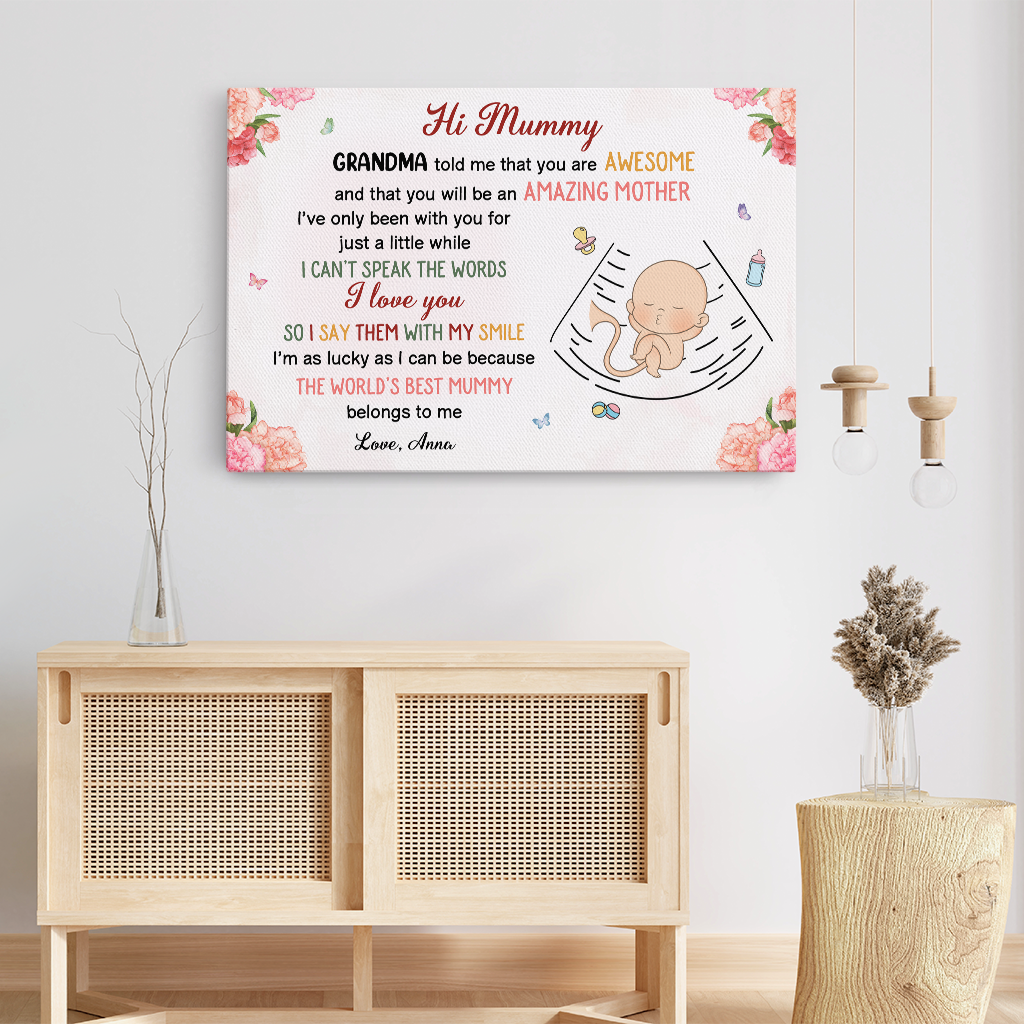 4226CUK3 custom canvas for mom_ mommy to be mothers day gifts_ 4226C8N8A