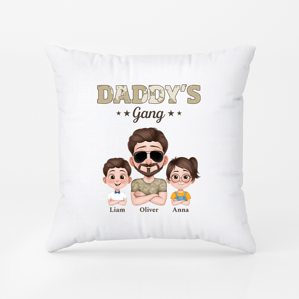 4231PUS1 personalized dad pillow_ with names unique gifts for father 4231P