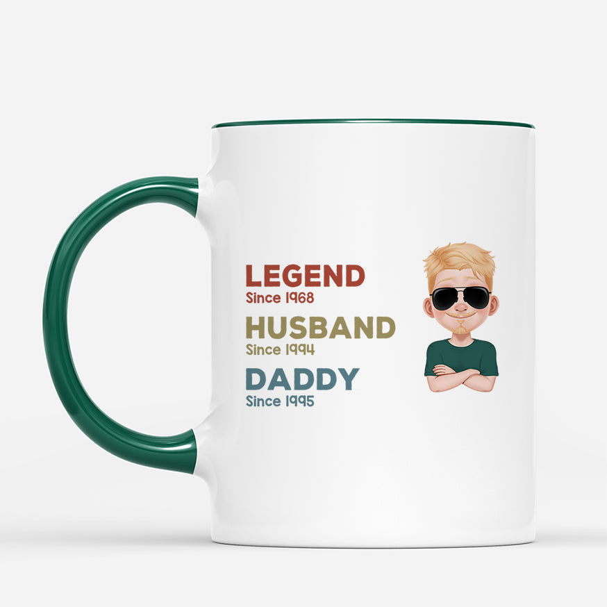 4235MUK2 custom mothers day mug legend wife mommy grandma since 4235M5L5A_f40b2659 ab9b 488a a9ba 782c89539464