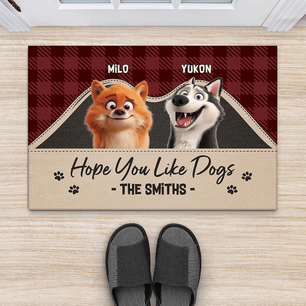 4237DUK2 personalized gifts for dog owners hope you like dogs doormat 4237D3Z0C