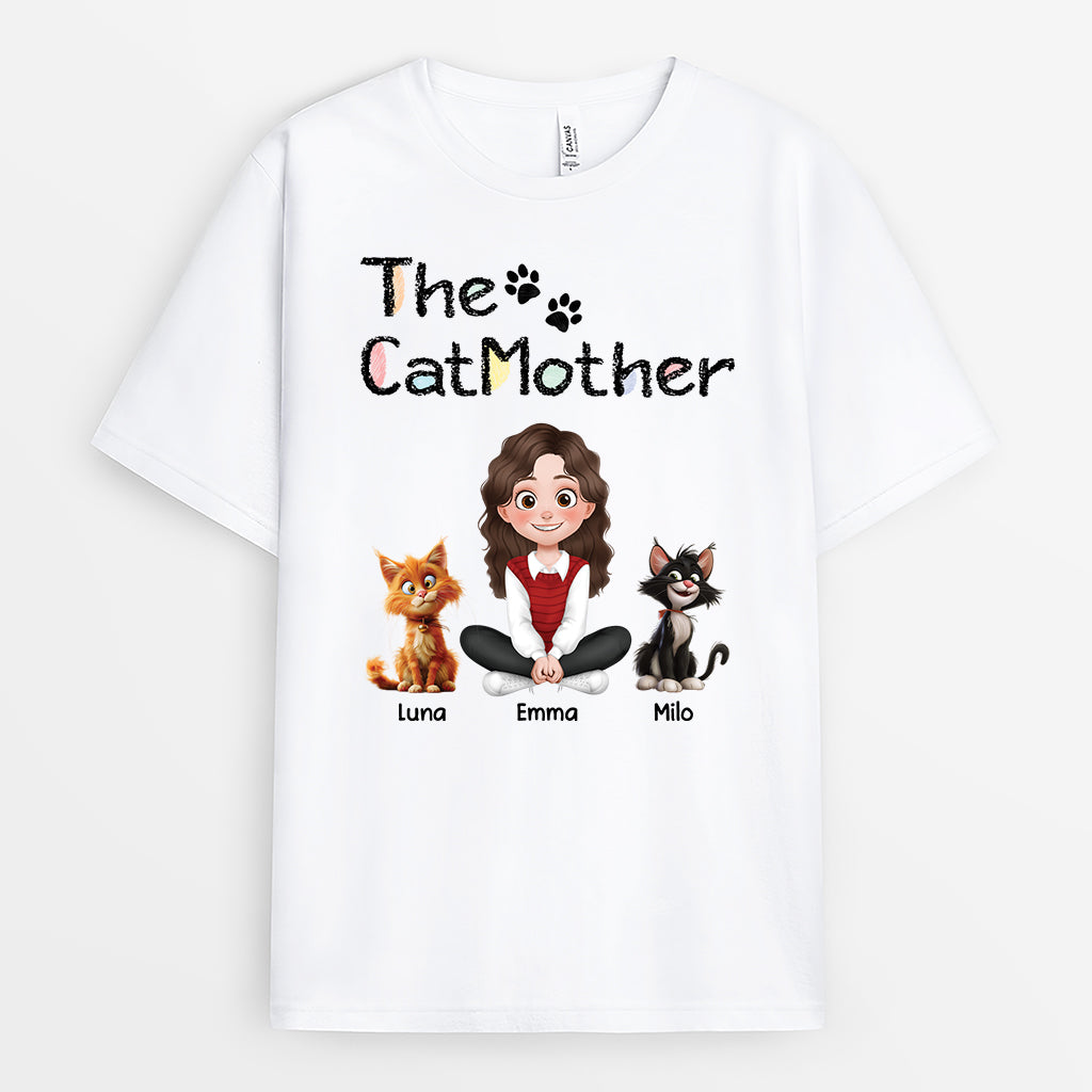 4298AUS1 personalized cat shirts for humans the catmother t shirt 4298A3L0D