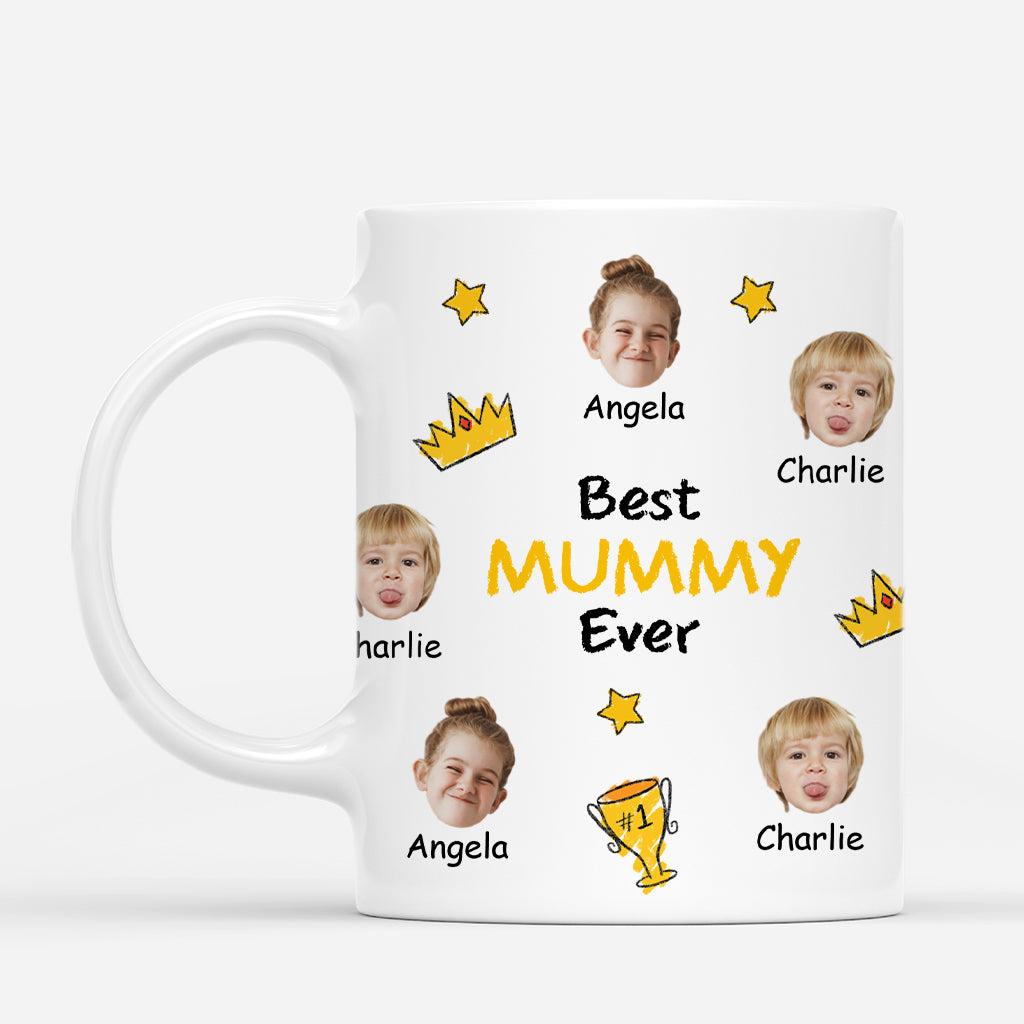 4299MUK2 personalised best dad ever mug with face 4299M3I3B