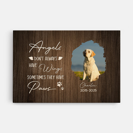 4315CUS1 personalized memorial gifts angels dont always have wings canvas 4315CTL5C_1dcfb1ab e48a 476c a7b6 60345d870d6a