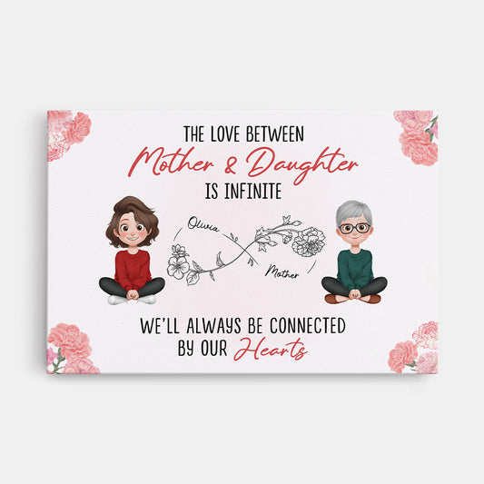 4318CUS1 personalized mom gifts infinite love canvas 4318CTK0A
