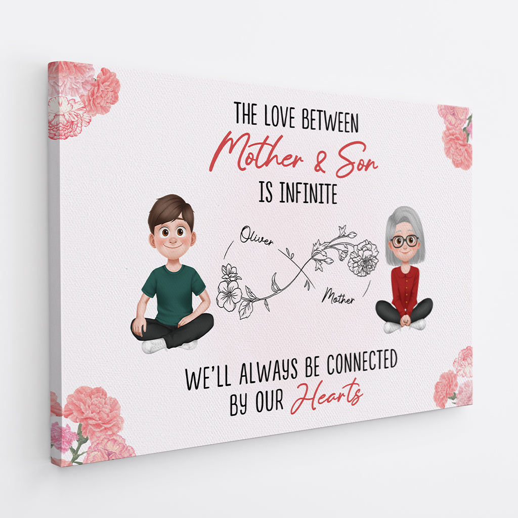4318CUS2 personalized mom gifts infinite love canvas 4318CTK0A