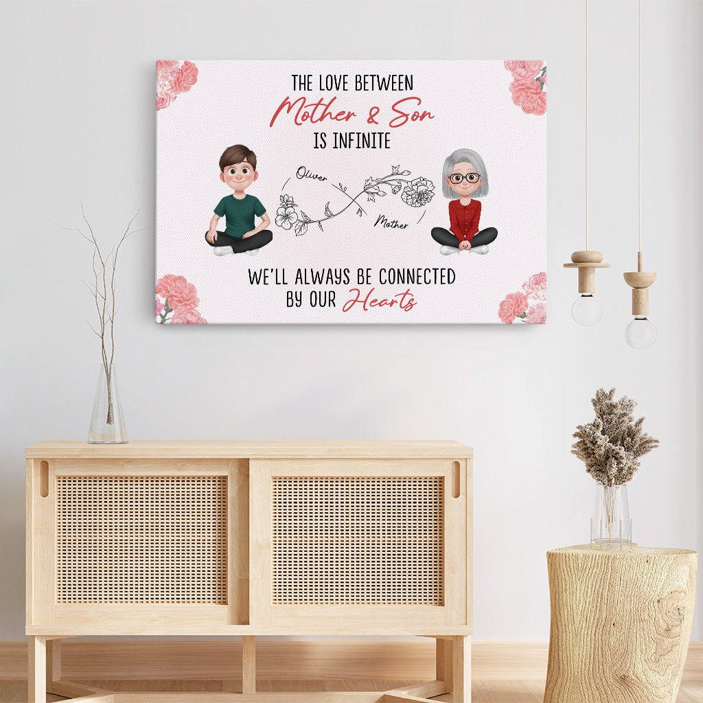 4318CUS3 personalized mom gifts infinite love canvas 4318CTK0A