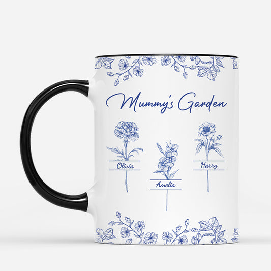 4357MUK2 personalized grandma gifts toile garden coffee cup 4357MTL5A_6b53de69 a06e 4506 949a 3f35443f4960