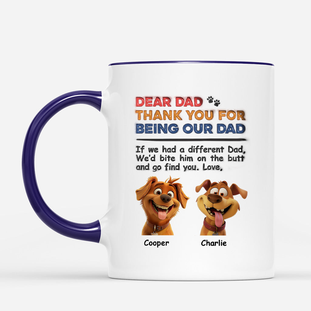 4367MUK2 personalized dog gifts for owners dear dog mom dog dad mug 4367M