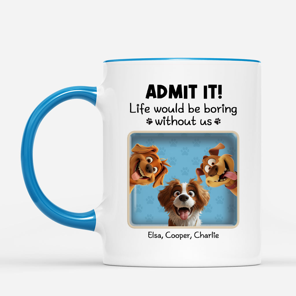 4406MUS2 personalized dog gifts for owners cute dog coffee mug 4406M9MAC