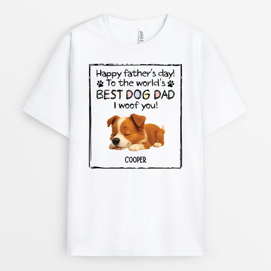 4419AUS1 personalized fathers day shirts gifts for dad from the do 4419AKMTC