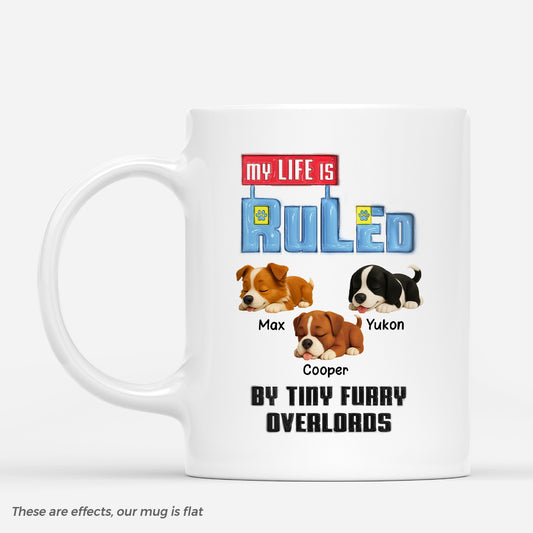 4435MUK1 3d printing effect cute dog mug personalized dog lover gifts 4435MKYTC