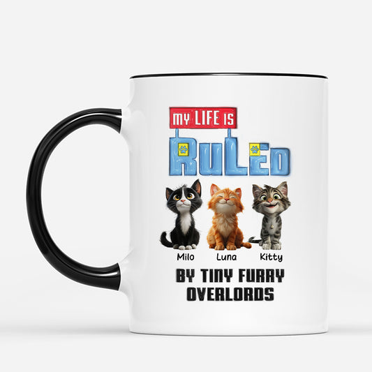 4435MUK2 3d printing effect cute cat mug personalized cat lover gifts 4435MKYTD