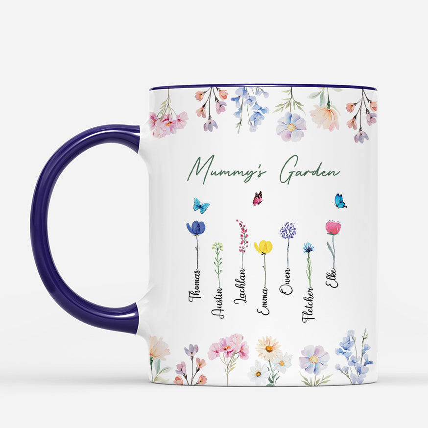 4436MUS2 custom grandma gifts grandmas garden mug with names 4436M8Q0H