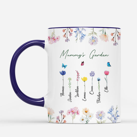4436MUS2 custom grandma gifts grandmas garden mug with names 4436M8Q0H
