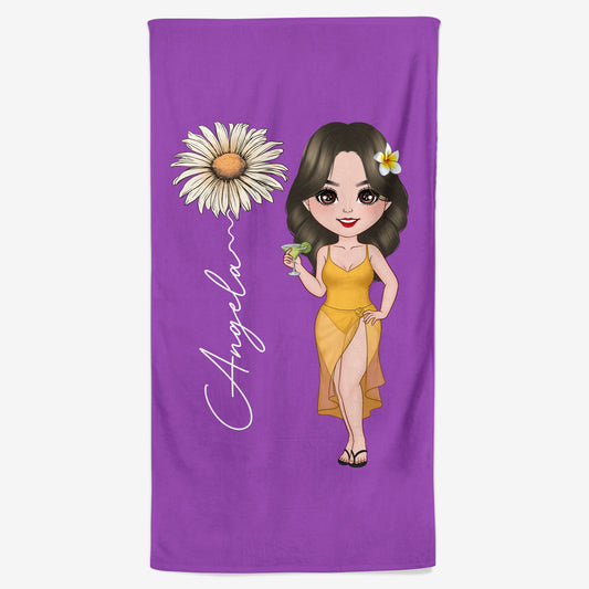 4450BUS1 customizable beach towels_ summer gifts for her_ 4450B8KTA