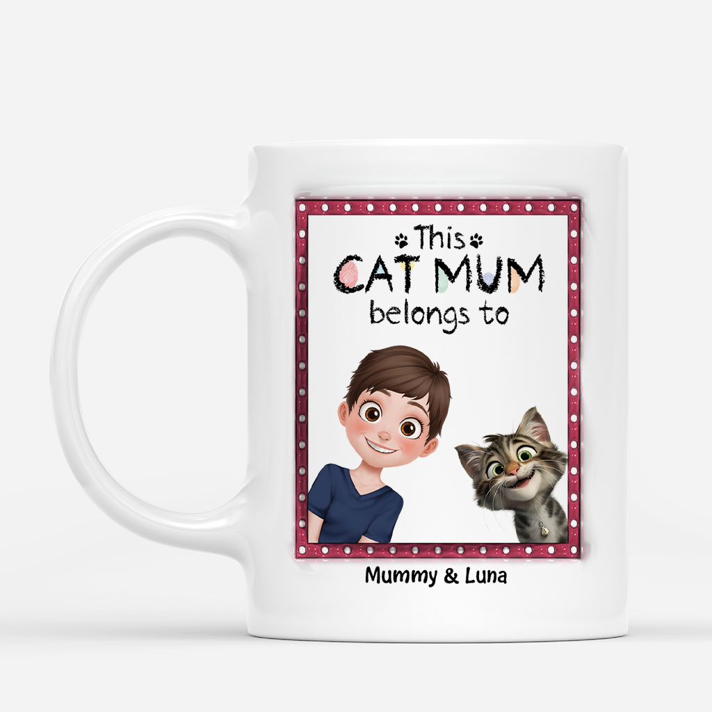 4470MUK1 cusom cat mug cat gifts for women this cat mom belongs to 4470M8N5D_9abb4ec8 7f19 4a96 80f4 59d683b3d93d