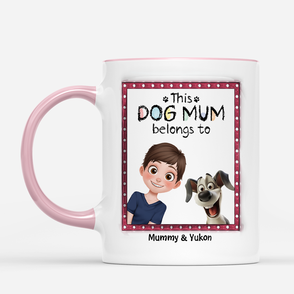 4470MUK2 cusom dog mug gifts for dog dads this dog dad belongs to 4470M8N5C