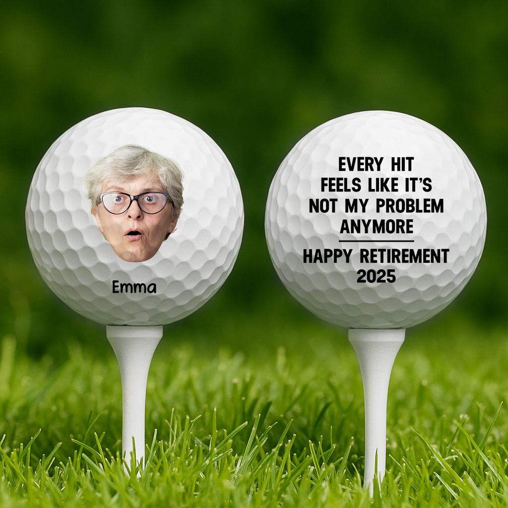 4486KUS2 custom golf balls funny retirement gifts for golf lovers_ 4486KTN5B